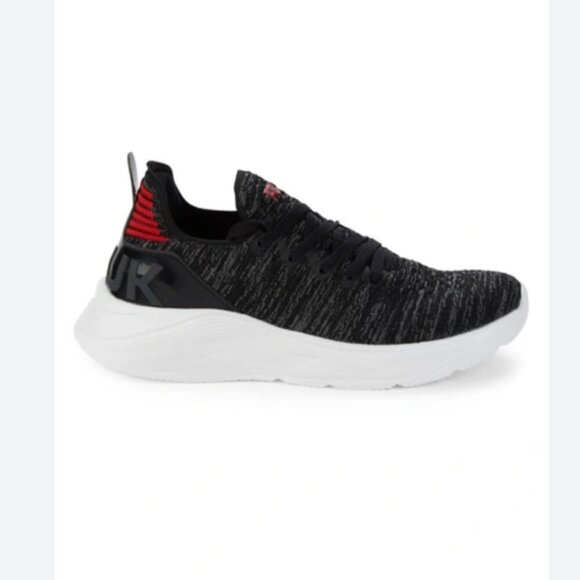 French Connection MAZE Mesh Sneakers Black Size 11 Like New With Box FCUK - Picture 2 of 8